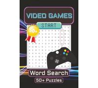 Video Games Word Search Puzzle Book: Word Searches with Easy-to-Read Print | Video Games, Gamer & Arcade Terms | 6x9 Travel Size, 110 Pages | 50+ ... Gamers, Holidays, Vacations & Relaxing Times.