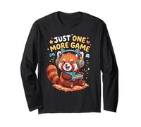 Video Gaming Just One More Game Gaming Red Panda Manga Larga