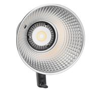 Video Light, 80W High Color Rendering FX Light Effects RGB Broadcast Lighting Clamp/Holder Universal con Pantalla LCD para Grabar (Enchufe de la UE)