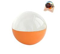 Video Orb,2025Upgraded Version 2.7" Crystal Ball Video Player,Personalized Led Photo & Videos Sphere,Custom Upload Videos & Photos,DIY Gift for Anniversary, Birthday (Orange)