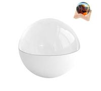 Video Orb,2025Upgraded Version 2.7" Crystal Ball Video Player,Personalized Led Photo & Videos Sphere,Custom Upload Videos & Photos,DIY Gift for Anniversary, Birthday (White)