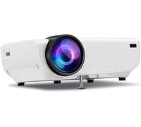Video Projectors, Portable Small Led 3D Tv Projector 1080P Projector 130" 1000:1 Contrast Support Hdmi Vga Av Usb For Home Entertainment, LJJY-KK