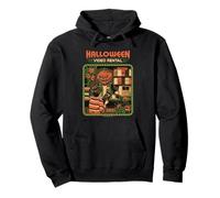 Video Rental Halloween Sarcastic Vintage Funny Adult Humor Sudadera con Capucha