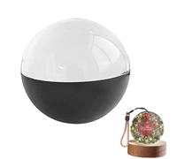 Video Sphere,2.7" Crystal Ball Video Player,Personalized Uploadable Videos & Photos 3D Videos Crystal Ball, Customized Gift for Anniversary, Birthday, Wedding (Black)
