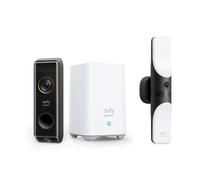 Video Timbre S330 + Cámara con Luz de Pared y Cable S100 Negro
