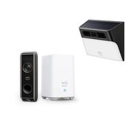 Video Timbre S330 + Cámara con Luz Solar de Pared S120 Negro