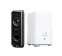 eufy Security Video Doorbell S330 Camera con Homebase, Detección de Movimiento Dual, Detección de Paquetes, 2K HD, Reconocimiento Familiar, Sin Tarifas Mensuales, Almacenamiento Local de 16 GB
