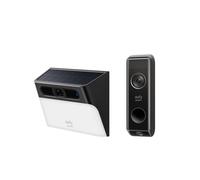 Video Timbre S330 Unidad Adicional + Cámara con Luz Solar de Pared S120 Negro