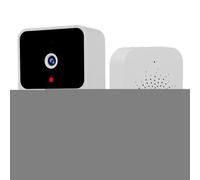 Video - Wireless 2 4G WiFi Camera System, Smart Motion Detection Sensor with Sturdy Weather Resistant Housing Shell, Real Time Two Way Audio Function, Ideal for Home Entrance Security Monitor