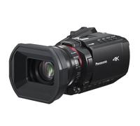 Panasonic HC-X1200E 4K 60p Videocámara Estilo De Mano con Lente Gran Angular de 25 mm, Zoom Óptico de 24x, OIS Híbrido de 5 Ejes, USB PD, Negra