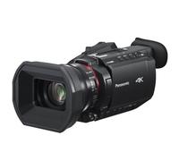 Panasonic HC-X1600E 4K 60p Videocámara Profesional con Lente Gran Angular de 25 mm, Zoom Óptico de 24x, OIS Híbrido de 5 Ejes, Wi-Fi, USB PD, Negra