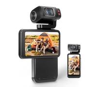 Videocámara con Cámara de Vídeo 5K Ultra HD - Cámaras Digitales de 36MP Cámaras de Vlogging WiFi con Pantalla Táctil Giratoria IPS de 3,5 Pulgadas y Zoom Digital de 10X