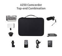 Videocámara con cámara de vídeo Cámara de video 4K for Blogger Filmación 64X Zoom digital Visión nocturna Videocámara profesional for el hogar Cámara digital para vlogging ( Color : Top Kit , Size : 0