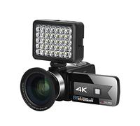 Videocámara con cámara de vídeo Camcorder de cámara de video 4K ultra HD 56MP 3.0 Pulgada 16x zoom digital IR Visión nocturna Vlogging grabadora videocámara Videocámara digital para vlogging ( Size :