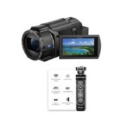 Videocámara Sony FDR-AX43A UHD Handycam con trípode inalámbrico Kingma BM-SR4 nuevo