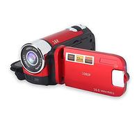 Videocámara Videocámara, Vlogging portátil Grabador de cámara Full HD 1080P 16MP 2.7 Pulgadas Pantalla LCD de rotación de 270 Grados 16X Zoom Digital Videocámara Soporte Selfie y Disparo Continuo