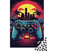 VideoGameController 1000 Piezas Cartón Grueso Rompecabezas Clásicos Entusiastas De Jigsaw Senior Entrenamiento De Concentración Descompresión 70x50cm/1000pcs