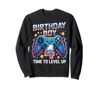 Videojuego Birthday Boy Time To Level Up Gamer Durante 4 años Sudadera