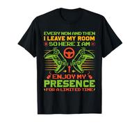 Videojuegos divertidos de vez en cuando salgo de mi habitación Camiseta