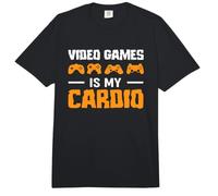 Videojuegos Es Mi Cardio Retro Controlador Gamer Fitness Comfort Colors Adult Heavyweight T-Shirt