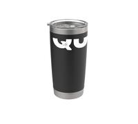 Videojugador divertido No me distraigo Voy a misiones secundarias Vaso térmico de acero inoxidable de doble pared