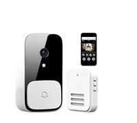 Videoportero con cámara de alta definición, Timbre Inteligente Wifi Llamada Inalámbrica Cámara De Intercomunicación Bidireccional Teléfono Video Remoto Protección De Seguridad Del Hogar Cámara De Camp