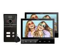 Videoportero EURA VDP-80C5 2 familias negro