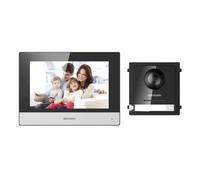 Videoportero Hikvision DS-KIS602 2MP IP65 pantalla 7" PoE WiFi MicroSD