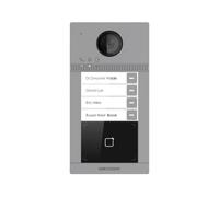 Videoportero Hikvision DS-KV8413-WME1 2MP WiFi PoE 4 Botones Lector Tarjetas MF 2 Relés IP65