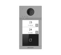 Videoportero Hikvision DS-KV8413-WME1(C) 2MP WiFi PoE IR 2 Botones Lector Mifare IP65