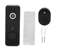 Videoportero inteligente con llamadas de voz bidireccionales y niveles de sensibilidad personalizables. Dispositivo de seguridad moderno compatible