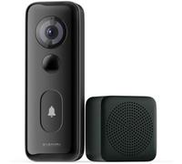 Xiaomi Videoportero WiFi inalámbrico Smart Doorbell 3S Cámara 2K Negro