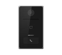 Videoportero IP Hikvision Wifi 2MP PoE con 1 botón de apertura y tarjeta TF, 1 relé integrado, IP65