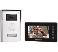 Videoportero VisioFirst 4.3 - Control de Acceso Remoto - Puerta | PVF0050, videoportero de 2 hilos, monitor interior, unidad exterior de hasta 100 m, abrepuertas, instalación ampliable