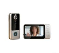 Videoportero Wifi con Audio Bidireccional y Sensor PIR | claro, avanzada, lente gran , detección PIR, inmediata