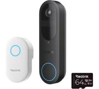 Videoportero WiFi Reolink BWS2KDB64GB 2K 180° App Control