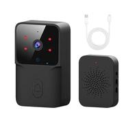 Videoportero WiFi - Videocámara intercomunicador inteligente HD de bajo consumo de 8,5 cm | Timbre de seguridad inalámbrico, de seguimiento de visitantes conectado a la aplicación, solución de
