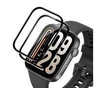VideoSecu 2 unidades para Huawei Watch Fit 3 Protector de pantalla, cristal protector autocurativo, ultrafino 0,2 mm, sin burbujas, resistente al aceite y a los arañazos, protector de pantalla