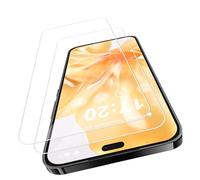 VideoSecu Protector de pantalla para Honor 400 Lite, 2 unidades con ID de huellas dactilares, irrompible, 9H, HD, transparente, antiarañazos, antigolpes, instalación sin burbujas para el día a día