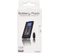 Vidis Brooklyn Battery Pack - Pila recargable (Litio-Ion, 650 mAh, Nintendo DSi, Negro) Black