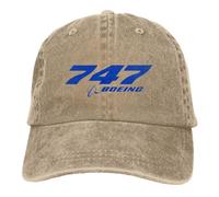 VIDOJI Gorra béisbol Gorras béisbol Logotipo avión Mercancía Unisex Estilo clásico Angustiado Sombrero Snapback Lavado Ajustable Regalo cumpleaños