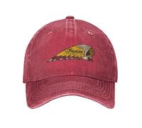 VIDOJI Gorra de béisbol Clásico Casual Moda Retro Indian Motorcycles Signo Gorra de béisbol Distressed Denim Snapback Cap Outdoor All Seasons Travel Hats