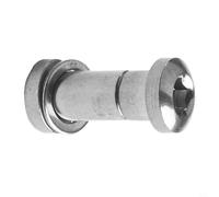 Vidonergy Abrazadera para tija de sillín de aleación de aluminio con rango de bloqueo ajustable de 15-25 mm, tornillo de fijación de estilo vintage para carretera, montaña y bicicletas