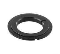 Vidonergy Adaptador de tubo de dirección para horquilla de bicicleta para conversión recta a cónica, corona de auriculares de aleación de aluminio de 30/39,8 mm para junta de anillo compatible con