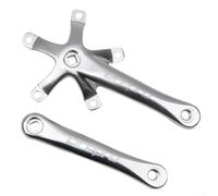 Vidonergy Bielas huecas ultraligeras 130BCD 50-58T con brazos de manivela de 170 mm, para plato de aluminio CNC AL7075 estrecho ancho para carretera, plegables y bicicletas eléctricas, compatible