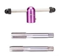 Vidonergy BikeCrankArm - Kit de reparación de roscas con llave, 9/16 para manivela de bicicleta para roscas de pedal lateral izquierdo y derecho, juego de reparación de bielas de acero compatible con