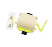 Vidonergy Bloc de notas luminoso de pizarra para buceo, cuaderno de escritura subacuático con plástico ABS borrable y soporte para lápices para buceadores, 12,3 x 13,2 cm