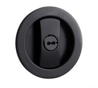 Vidonergy Cerradura de puerta corrediza de aleación de zinc con cierre de gancho integrado invisible para privacidad del baño, se adapta a puertas de madera de 35-50 mm de grosor, para una fácil