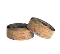 Vidonergy Cinta de poliuretano para manillar de carretera para bicicleta, absorción de golpes y amortiguación, 30 mm x 2150 mm, marrón, para una fácil instalación con doble cara