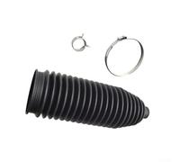 Vidonergy Cubierta antipolvo para engranaje de dirección 77367811 68320133AA compatible con Compass 2.4L 2017-2019, funda de repuesto de plástico y metal